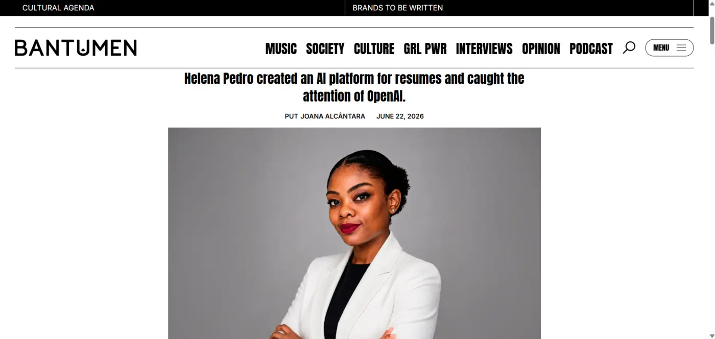 Bantumen feature on Resume Feedback Platform