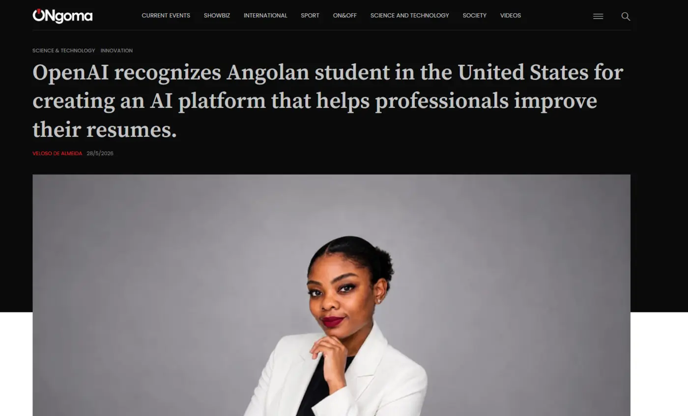 ONgoma feature on Helena Pedro