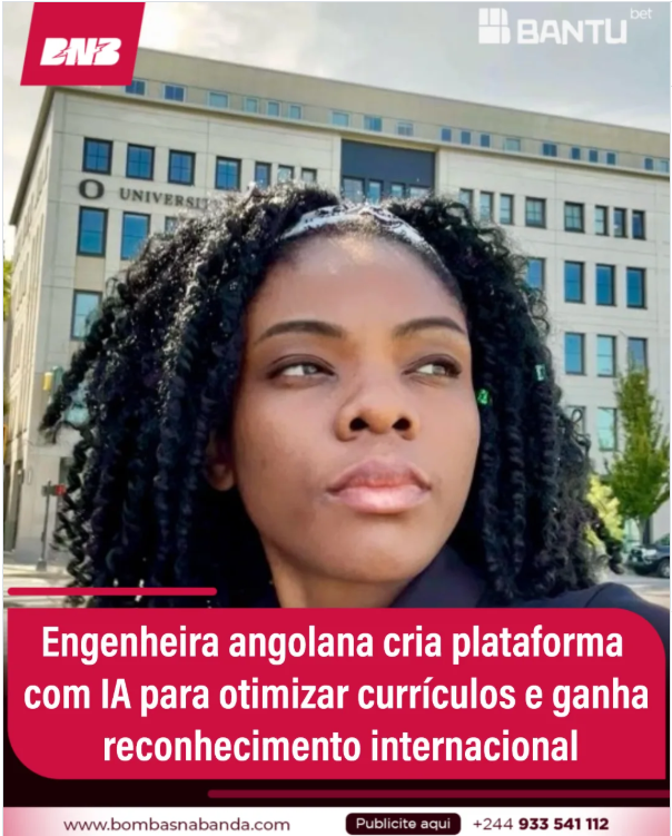 Bombas na Banda Instagram coverage of Helena Pedro and Resume Feedback Platform
