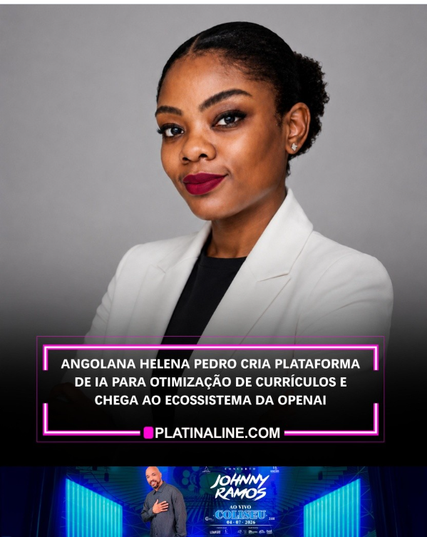 Platina Line Instagram coverage of Helena Pedro and Resume Feedback Platform